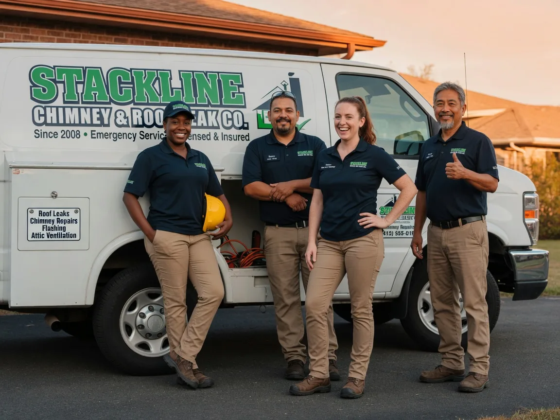 Chimney flashing repair company in Bassett, AR